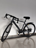 Jeep吉普公路自行车碟刹变速自行车男女学生公路车竞技代步车-RS730 RS730-公路把-高级灰-铝合金 M码（适合身高165-185CM） 24速-休闲运动(基础款) 实拍图