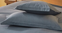 水星家纺枕套全棉枕头套100%纯棉磨毛加厚枕头罩一对装双人家用48x74cm 实拍图