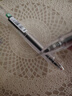 得力中性笔按动刷题笔速干0.35全针管学生用极细头黑色按压水笔碳素财务会计专用细头黑笔按动圆珠笔 【极细0.35mm】3支 实拍图