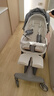 宝宝好V9-C椰子灰婴儿车遛娃神器可坐可躺可折叠换向大座舱大轮安全稳固 实拍图
