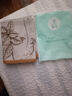 金号纯棉枕巾 全棉四层纱布斜纹透气吸汗枕头巾50*80cm 莫妮卡 一对装 实拍图