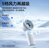 几素风宝小风扇手持高速节能迷你便携随身手拿电风扇户外办公室桌面学生宿舍宝宝儿童轻音大风力电扇 【灰-3600mAh】高速节能I5档劲风 实拍图