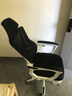锦汐 电脑椅家用办公椅子靠背人体工学椅学习转椅老板座椅游戏电竞椅 【焕新款】白黑#乳胶逍遥3级气杆脚踏 实拍图