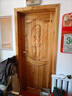 老式实木杉木原木门仿古门窗套装门房间卧室厨房卫生间折叠推拉门 8810款标门200*80CM不含门套 实拍图