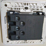 西门子（SIEMENS）开关面板 二开单控开关 86型暗装 致典雅白色5TA14213NC01 实拍图