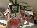 汇源100%果汁饮料1L橙汁桃汁苹果汁葡萄汁中秋送礼礼盒 桃汁1L*2盒装 实拍图