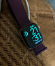 Apple/苹果 Watch Series 10 智能手表GPS款46毫米玫瑰金色铝金属表壳梅子色回环式运动表带MX2C3CH/B 实拍图
