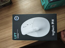 罗技（Logitech）Lift人体工学鼠标 垂直鼠标 小手鼠标 无线蓝牙鼠标 3台设备秒切换 带Logi Bolt接收器 白色 实拍图