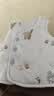 童泰（TONGTAI）婴儿马甲秋冬纯棉夹棉宝宝衣服加厚背心坎肩马夹上衣蓝色66cm 实拍图