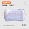 良良婴儿枕头3-6岁宝宝透气儿童幼儿园护型枕蓝格萌虎1.0版本(单枕套) 实拍图