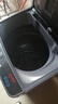 志高（CHIGO）全自动洗衣机 波轮宿舍迷你小型家用 洗烘一体 智能洗脱一体机 大容量 风干 【15Kg大容量玻璃盖板-蓝光洗护-强动力电机】 实拍图