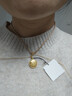 金至尊（3DG Jewellery）许凯同款黄金吊坠八宝罗盘999足金挂坠不含项链生日礼物计价 小板-金重4.92克（配珠宝礼盒） 实拍图