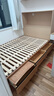 源氏木语实木榻榻米床双人床日式抽屉收纳床简约橡木储物床抽拉床 三抽榻榻米1.35*2m(不含垫) 晒单实拍图