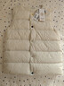 波司登（BOSIDENG）25新款轻薄羽绒服男女儿童5A抗菌90绒百搭休闲内搭短款经典马甲 奶酪米7798囤货拍大 160 /80 约 150-160cm 45kg 实拍图
