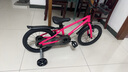 途锐达铝合金儿童自行车3-6-8岁女孩男孩脚踏车小孩学生单车16寸蔷薇粉 实拍图