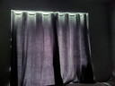 沫梵【窗帘+伸缩杆】窗帘免打孔安装布艺窗帘棉麻感遮光卧室成品 浅灰(遮光93%左右) 适用宽1.6-2.1米【窗帘高1.8米】 实拍图