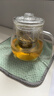宣室堂茶壶玻璃耐高温泡茶壶玻璃茶具套装过滤茶水分离杯水壶花茶壶家用 企鹅壶650毫升（带2杯） 实拍图