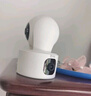 乔安双摄1600万监控摄像头无线wifi网络高清夜视监控器360度无死角带夜视全景云台家用AI监控手机远程 实拍图