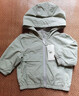 戴维贝拉（DAVE＆BELLA）儿童外套连帽女童上衣背包造型宝宝衣服春装新款休闲男童外衣 牛油果绿【现货】 110 cm（建议身高100-110cm） 实拍图