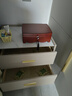 实木轻奢床头柜简约现代主卧家用迷你岩板50cm简约储物收纳柜 香槟灰【全实木】双抽 50*40*48cm 实拍图