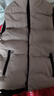 啄木鸟（TUCANO）羽绒棉马甲男秋冬季新款加厚男士宽松无袖坎肩背心羽保暖绒服男装 MJ007灰色 XL 约115-130斤 实拍图