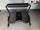 山业防二郎腿搁脚凳 脚踏垫脚凳 办公室垫脚凳 脚踏板抬脚凳 午休腿托 3WAY 黑色-100-FR023 实拍图