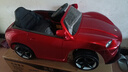 米蚁（MiYi）【1.15米加长版】儿童电动车四轮汽车可坐人遥控小孩宝宝玩具童车 四驱烤红+大电瓶+手机遥控+软座 实拍图