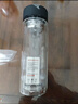 富光男女士双层玻璃杯 高硼硅玻璃304茶隔水杯子 带茶隔泡茶杯500ml 实拍图