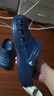 CROCS卡骆驰洞洞鞋贝雅男鞋女鞋轻便耐磨一脚蹬拖鞋休闲鞋|10126 深蓝-410 40 (250mm) 实拍图