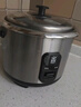 三角牌（Triangle）【政府补贴】电饭煲老式电饭锅不锈钢家用4L煮饭锅3-4人米饭锅304不锈钢内胆带蒸笼 TG-Z40X12Z 实拍图