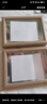 世纪开元 10英寸木质相框摆台婚纱照洗照片冲印挂墙空框情侣照片墙全家福画框摆件定制加打印横竖两用 原木色 实拍图