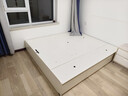 全友家居 无床头榻榻米床现代简约高箱储物床小户型卧室双人床板式床 实拍图