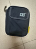 卡特（CAT）单肩包斜挎包小包便携潮迷你手机包 男女 84876 黑色 实拍图