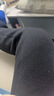十月结晶打底裤秋冬款孕妇裤薄绒外穿瑜伽鲨鱼裤无缝托腹无痕裤 黑色M码 实拍图