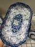华青格唐式青花瓷碗碟套装餐具套装 家用饭碗盘子鱼盘釉下彩乔迁送礼 38头餐具套装【礼盒装】 实拍图
