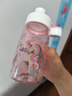 JEKO&JEKO儿童水杯夏季直饮小学生宝宝塑料杯运动水杯男女水壶 450mL独角兽 实拍图