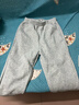 真维斯儿童裤子冬季新款中大童休闲时尚卫裤男女童纯色加绒休闲运动裤冬 【春秋单条装】灰/J纯色 160 实拍图