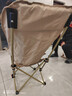 骆驼（CAMEL）户外折叠椅可调节月亮椅沙滩便携凳写生钓鱼高靠背椅174CJ42640 实拍图
