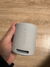 索尼（SONY）SRS-XB100无线蓝牙音箱 重低音炮 户外迷你便携式小音响 重低音16小时续航 防水防尘 送男女友礼物 SRS-XB100浅灰色 实拍图