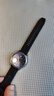MSSM适用华为手表表带watch5/4/gt6/6pro/5/4/3pro/gt Cyber亲肤硅胶手表运动腕带【曜石黑】42/43表盘 实拍图