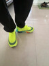 君安踏莎行阿尔法3代男童跑步鞋全掌碳板跑鞋男子竞速马拉松跑步运动鞋 阿尔法三代 荧光绿 超临界发泡+碳板+气垫 34 码 实拍图