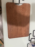 双枪乌金檀菜板 百年龄整木砧案板家用切菜食品抗菌防霉实木40*27*2.5 实拍图