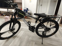 永久（FOREVER）山地车自行车成人男女初中高中学生越野赛车变速碟刹减震脚踏单车 【钢架/密封轴承】黑白色-三刀轮 26英寸24速【升级款155-185cm】 实拍图