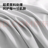 京东京造 40支高支纯棉床笠 A类裸睡全棉全包床罩床垫保护套 1.5米床 银灰 实拍图