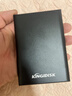 黑甲虫 (KINGIDISK) 1TB USB3.0 移动硬盘 SLIM系列 2.5英寸 子夜黑 9.5mm金属纤薄 抗震抗压 SLIM100 实拍图