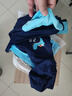 佑游儿童泳衣男童泳裤中童分体泳衣男孩宝宝游泳六件套30255Y藏蓝5XL 实拍图