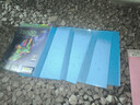 天章 （TANGO）A4平面皮纹纸 封面纸 云彩纸 封皮纸 彩色卡纸标书封面 硬厚手工卡纸 湖蓝色150g 100张 包 实拍图