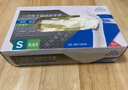 英科医疗（INTCO）一次性丁腈手套100只S码白色食品级耐用厨房清洁劳保家务洗碗手套 实拍图