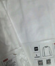 京东京造长袖t恤男5A抑菌新疆棉圆领衣服男装打底衫 白色 XL 实拍图
