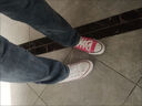 匡威（Converse）官方 All Star男女低帮帆布鞋西瓜红玫红色A06569C A06569C 36.5 实拍图